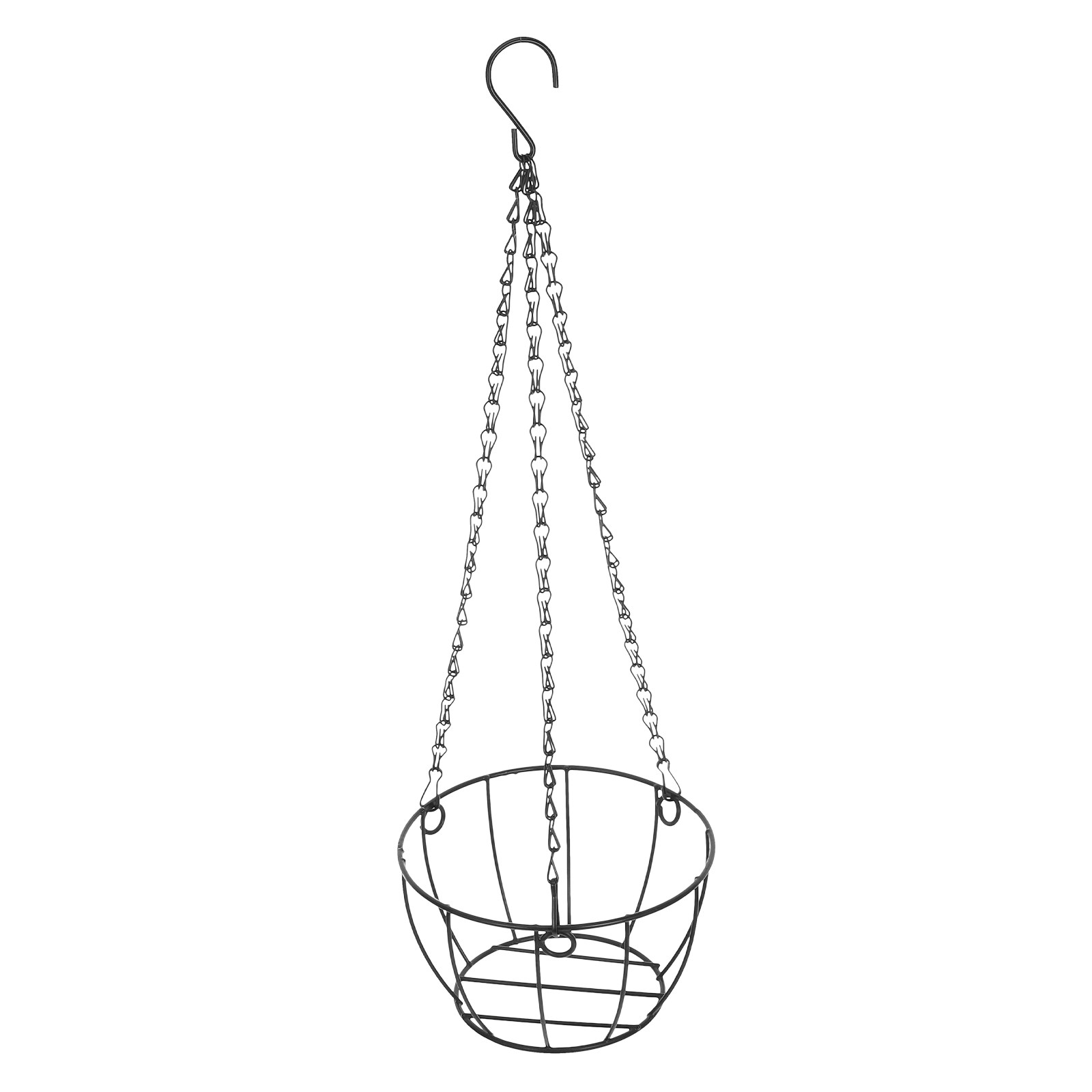 Spider Plant Hanging - Keranjang Gantung Balkon dari Kawat Besi,